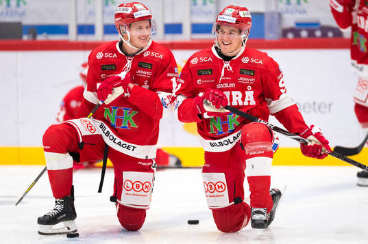 Timrås Henrik Törnqvist och Filip Hållander