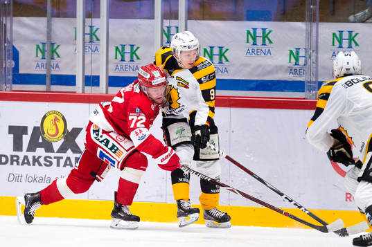 Timrås Sebastian Ohlsson och Skellefteås Linus Hedman