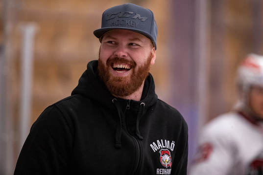 Malmö Redhawks materialförvaltare Anders Fagerström