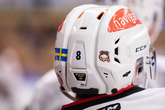 Malmö Redhawks hjälm