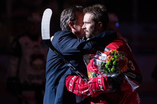 Moras Tomas Skogs 600 matcher i SHL