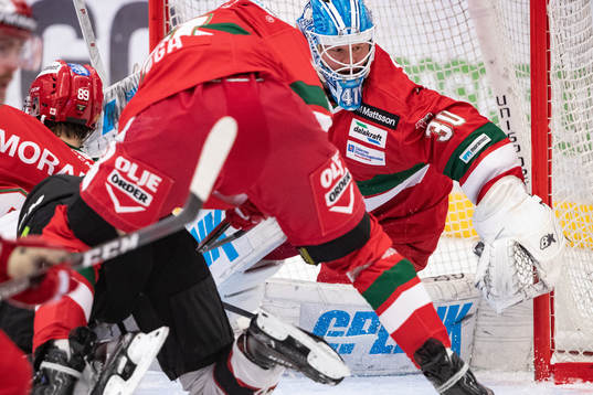 Moras målvakt Janne Juvonen