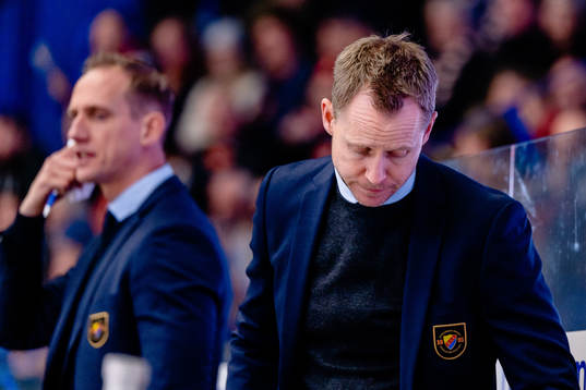 Djurgårdens tränare Robert Ohlsson deppar