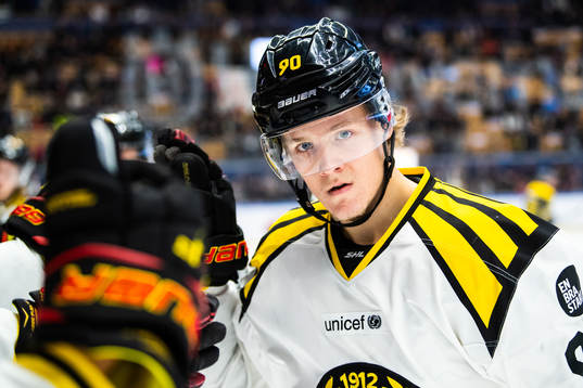 Brynäs Jesper Boqvist jublar