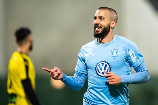 Malmö FFs Guillermo Molins jublar