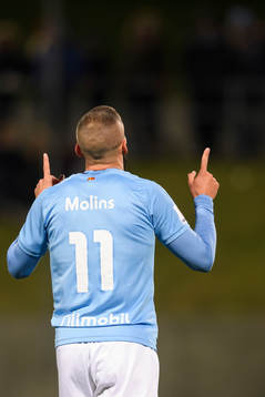 Malmö FFs Guillermo Molins jublar