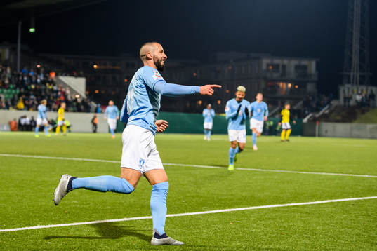 Malmö FFs Guillermo Molins jublar