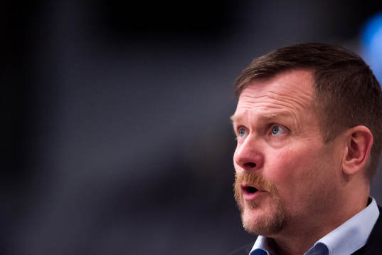 Björklövens tränare Joakim Fagervall