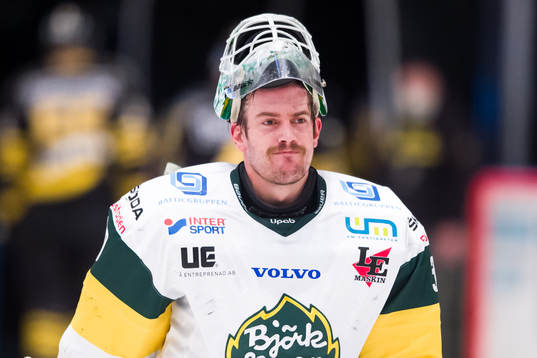 Björklövens målvakt Mattias Pettersson