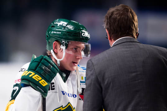 Björklövens Jacob Peterson i en intervju med Cmore