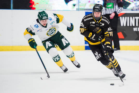 s Philip Broberg och Björklövens Mattias Granlund
