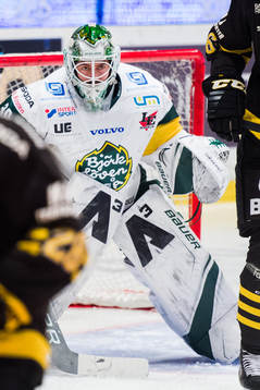 Björklövens målvakt Mattias Pettersson