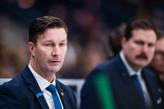 Färjestads tränare Johan Pennerborn