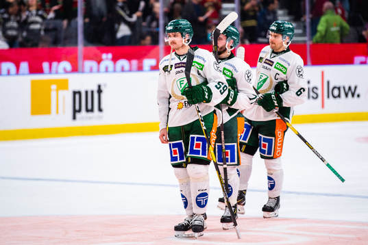 Färjestads Linus Johansson deppar
