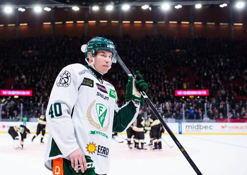 Färjestads Tomi Sallinen deppar