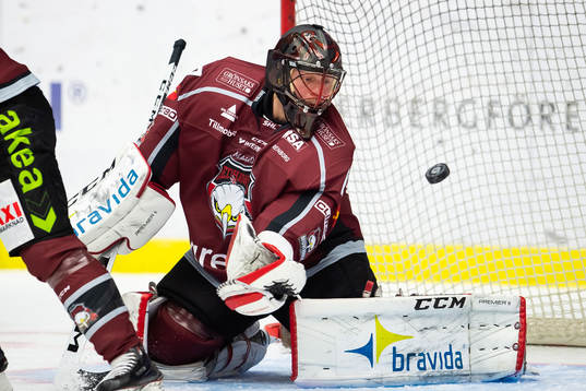 Malmö Redhawks målvakt Oscar Alsenfelt
