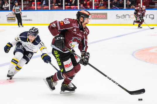 s Filip Sandberg och Malmö Redhawks Jens Olsson