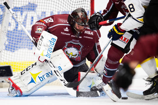 Malmö Redhawks målvakt Oscar Alsenfelt