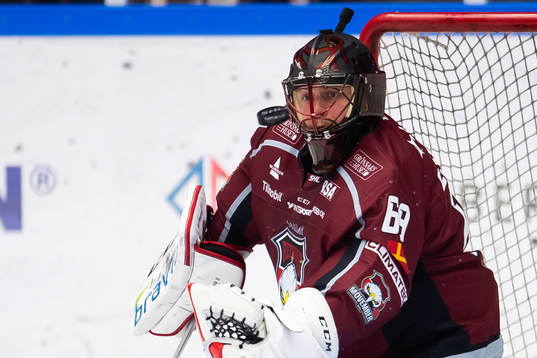 Malmö Redhawks målvakt Oscar Alsenfelt