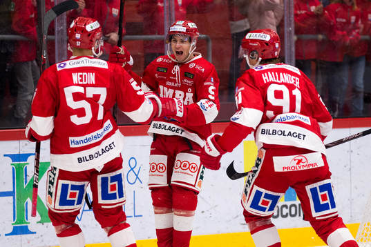Timrås Rickard Palmberg jublar