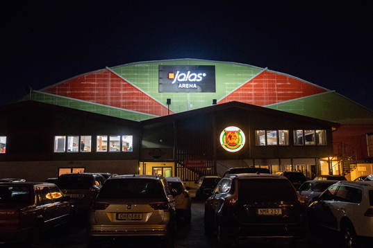 Jalas Arena innan ishockeymatchen i SHL mellan Mora och