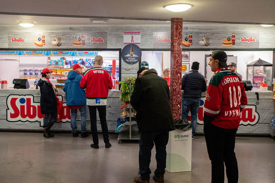 Kiosk i Jalas Arena