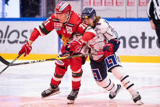 Moras Marek Daloga och Linköpings Adam Brodecki