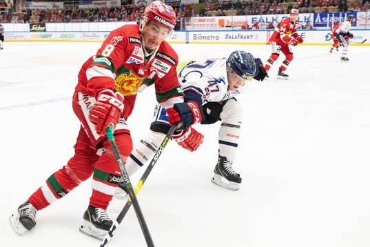 Moras Robin Johansson och Linköpings Anton Karlsson