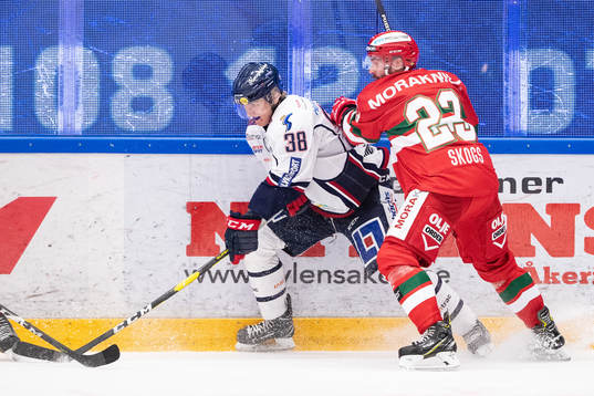Linköpings Johan Södergran och Moras Tomas Skogs