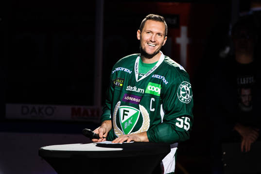 Färjestads före detta spelare Ole-Kristian Tollefsen