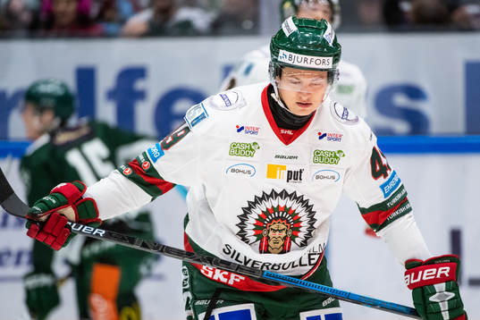 Frölundas Rhett Rakhshani deppar