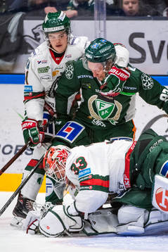 Frölundas Samuel Fagemo och Jacob Peterson