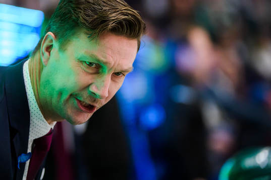 Färjestads tränare Johan Pennerborn