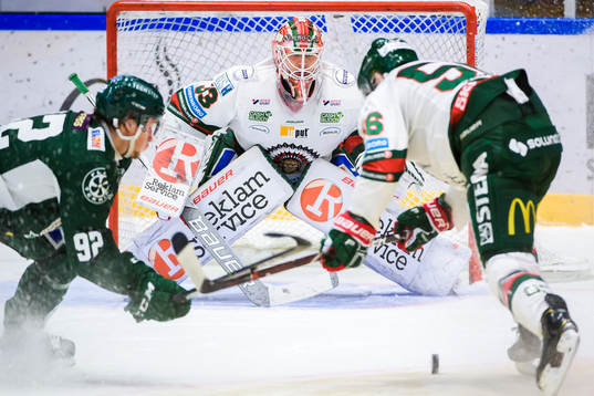 Frölundas målvakt Johan Mattsson