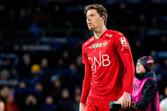 Goalkeeper Morten Sætra of Strømsgodset