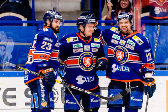 Växjös Julius Junttila, Janne Pesonen och Roman Horak