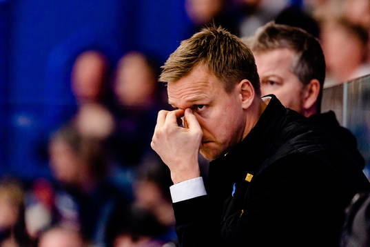 Skellefteås assisterande tränare Bert Robertsson deppar