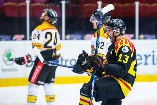 Brynäs Ryan Gunderson jublar