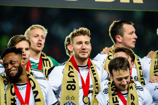 Nicklas Bendtner of Rosenborg