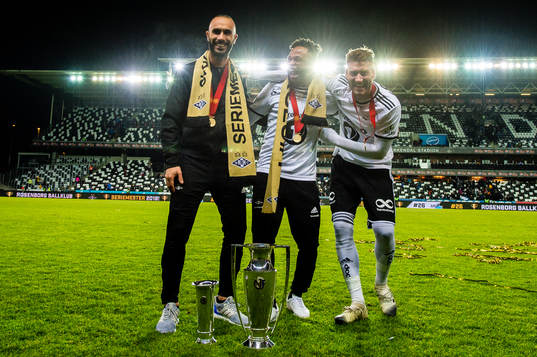 Issam Jebali, Samuel Adeniyi Adegbenro and Nicklas Bendtner