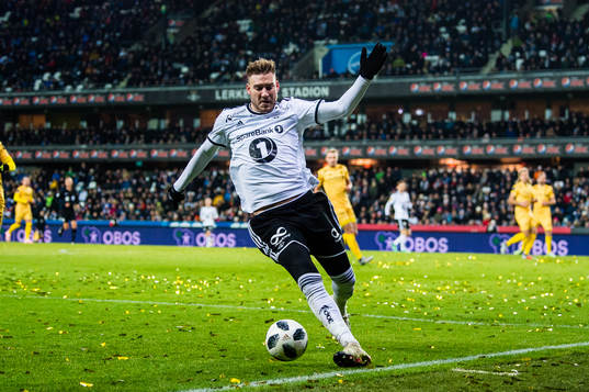 Nicklas Bendtner of Rosenborg