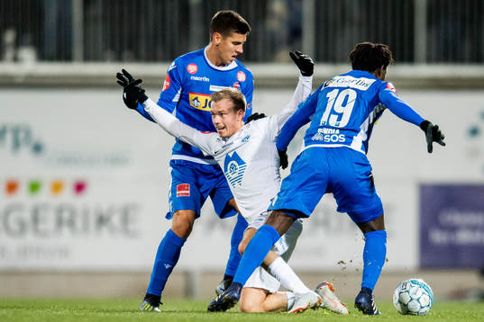 Emil Palsson of Sandefjord, Petter Strand of Molde and