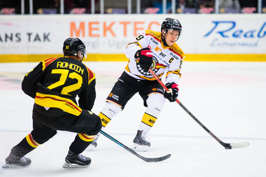 Luleås Erik Gustafsson och Brynäs Joachim Rohdin