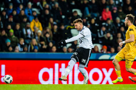 Nicklas Bendtner of Rosenborg