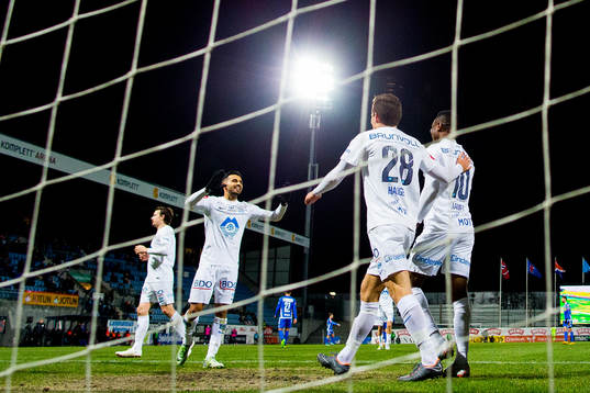 Etzaz Hussain, Kristoffer Haugen and Leke Samson James of