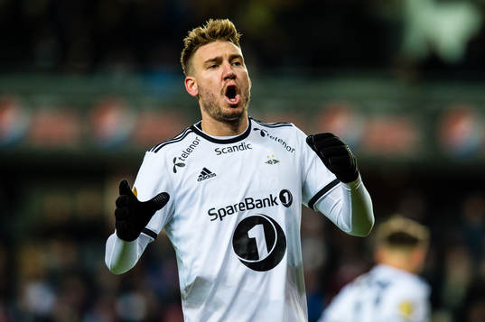 Nicklas Bendtner of Rosenborg