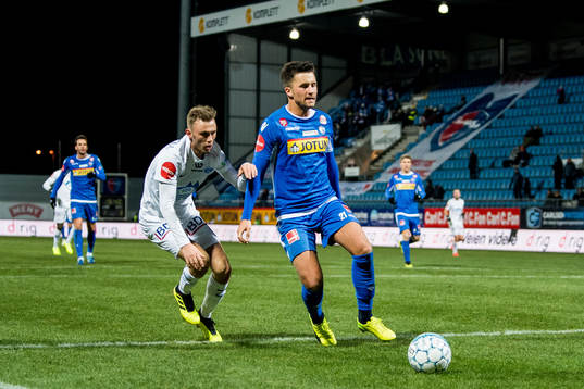 Fredrik Aursnes of Molde and Stian Lunder Ringstad of