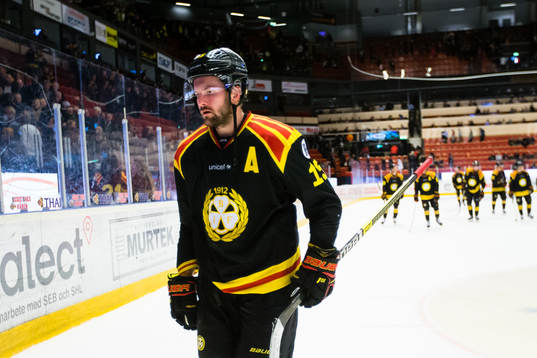 Brynäs Simon Bertilsson deppar