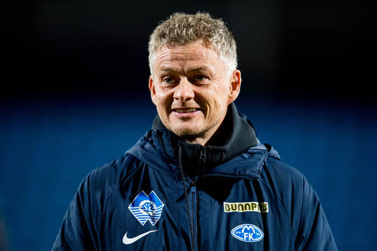 Ole Gunnar Solskjær, manager of Molde