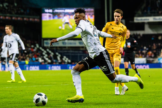 Samuel Adeniyi Adegbenro of Rosenborg